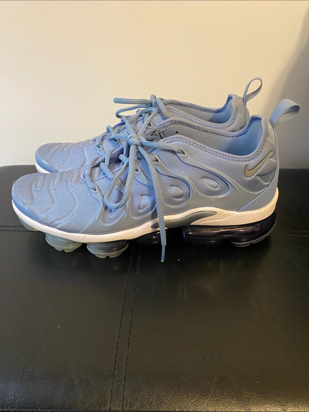 Nike Light Blue Air VaporMax Plus Sneakers